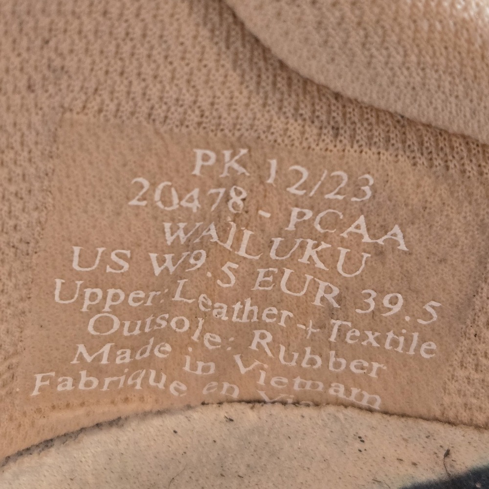 Olukai Wailuku Womens 9.5 Peach Swell‎ Sneaker Shoes 20478-PCAA Excellent HTF - Picture 4 of 10